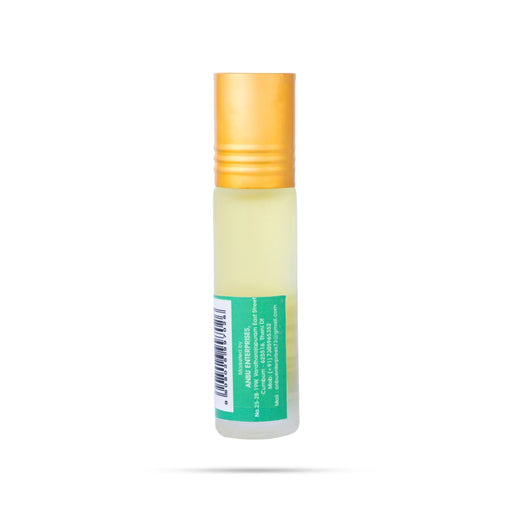 Jasmine Attar Perfume Roll On - 8 ml | Attar Fragrance/ Roll On Fragrance Oil For Long Lasting Floral Aroma - Perfume