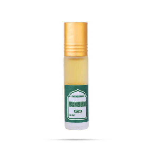 Marikozhundhu Attar Perfume Roll On - 8 ml | Attar Fragrance/ Roll On Fragrance Oil For Herbal Freshness - Perfume