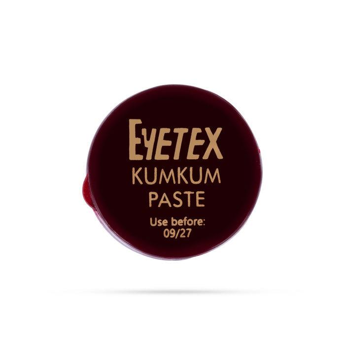 Eyetex Kumkum Paste Sindoor Paste/ Kumkuma Paste/ Sindur Paste for Women - Cosmetics
