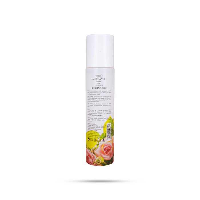 Tara Rose Infusion - Green Air Freshner - 250 ml | Room Freshener/ Natural Air Freshener for Home