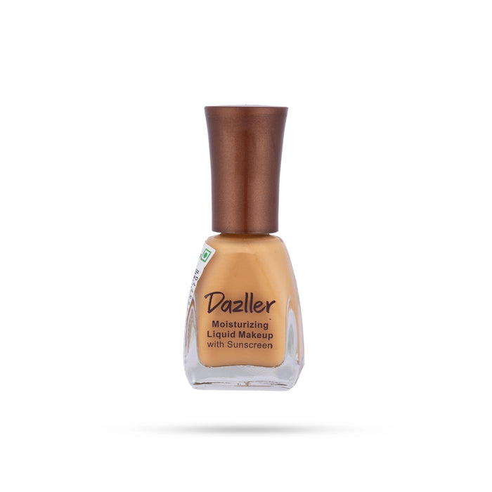 Dazller Liquid Foundation - Bamboo - 12 ml | Hydrating Makeup Base / Liquid Face Foundation for Even Coverage