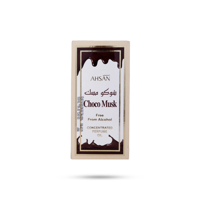 Choco Musk Attar Roll on - 8 ml | Elegant Scent / Perfume for Daily Use & Travel