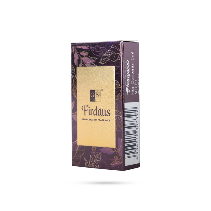 Kangaroo Firdaus Premium Attar Fragrance Roll On - 6 ml | Attar Perfume Roll On/ Roll On Fragrance for Clothes - Perfume