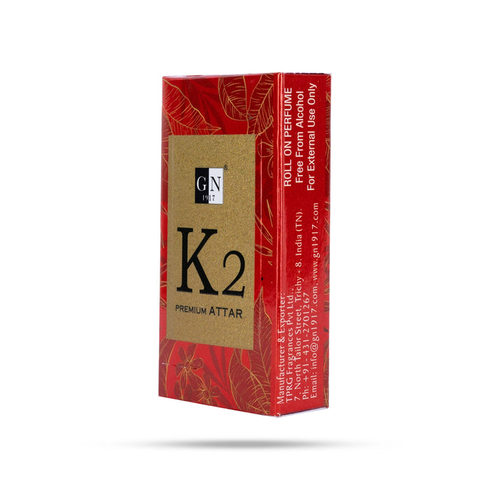 Kangaroo K2 Premium Attar Roll On - 6ml | Attar Roll On / Fragrance Oil For Long Lasting Floral Aroma