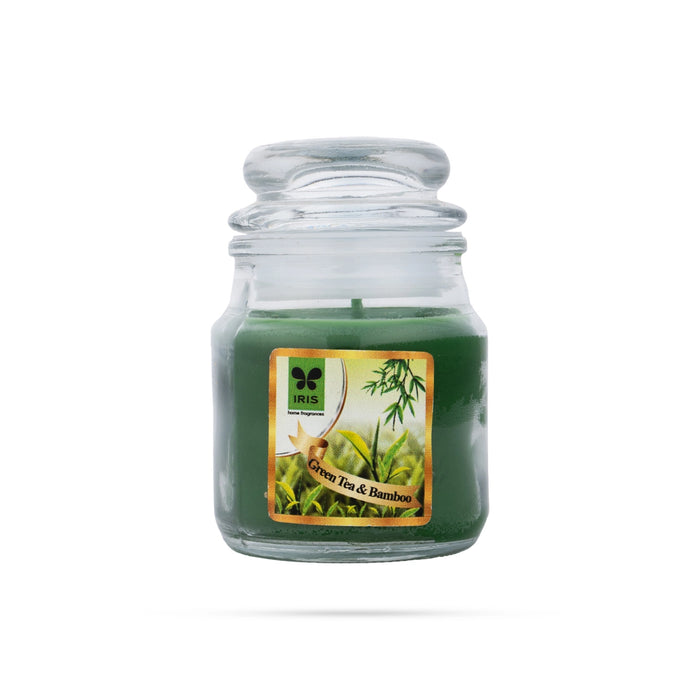 Iris Green Tea and Bamboo Jar Candle