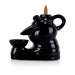 Backflow Incense Cone Holder - 6 x 5.5 Inches | Backflow Dhoop Stand/ Incense Holder for Cones - Sambrani Stand