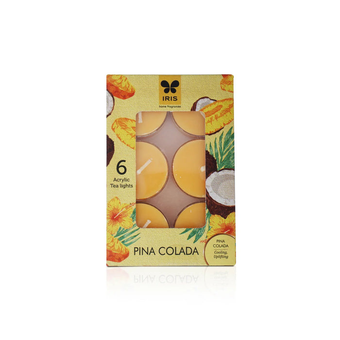 In8002 Candle Pina Colada - 6 Tealights