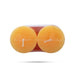 Iris Set of 2 Fragranced Pillar Candle - Mango Sorbet - 260 Gms | 2 Pcs/ Iris Home Fragrances - Candles