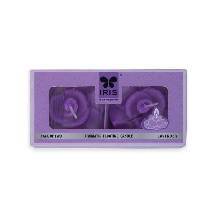 IN 8151 Floaters Candle - Lavender - 95 Gms