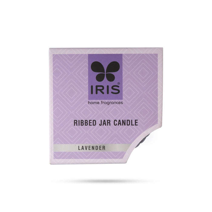 Scented Candle Jar- 110 Gms | Glass Candle/ Lavender Home Fragrances/ Room Freshener Candle For Soothing Aroma