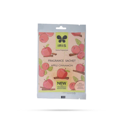 Iris Apple Cinnamon Fragrance Sachet | Uplifting, Stimulating/ Iris Home Fragrances