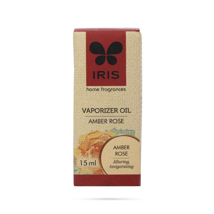 Iris Amber Rose Vaporizer Oil - 15 Ml | Alluring, Invigorating - Room Freshener