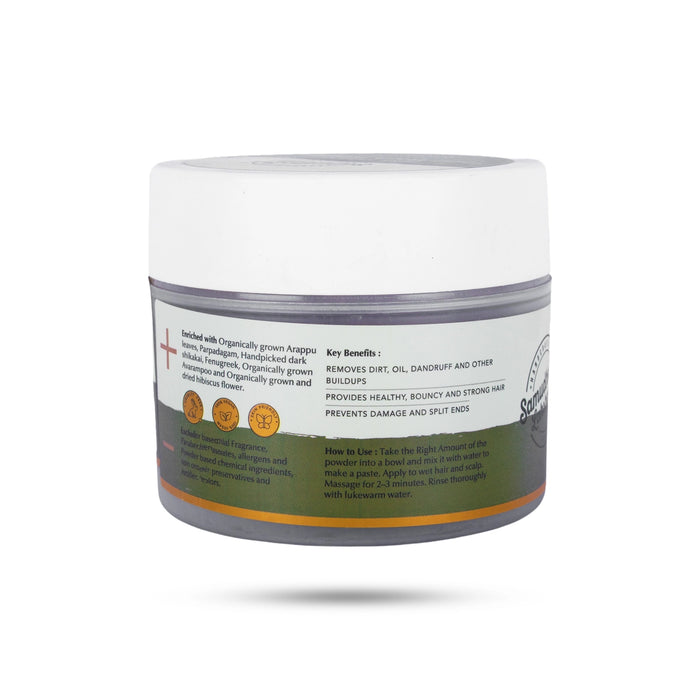 Samudhrika Lakshana Hair Wash Powder - 100g | Herbal Hair Cleanser/ Natural Shampoo Powder for Healthy Hair Care