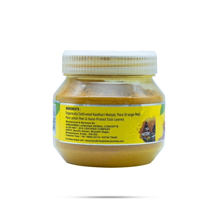 Samudhrika Lakshana Kasthuri Manjal Powder - 100 Gms | Haldi Powder/ Kasturi Turmeric Powder for Women - Skin Care