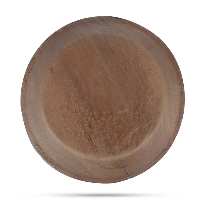 Areca Leaf Plate - 10 Pcs Set - Round Deep - 7 Inch dia