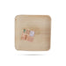 Areca Leaf Plate - 10 Pcs Set - Square Shallow - 9x9 Inch - Eco Friendly Plates & Cups