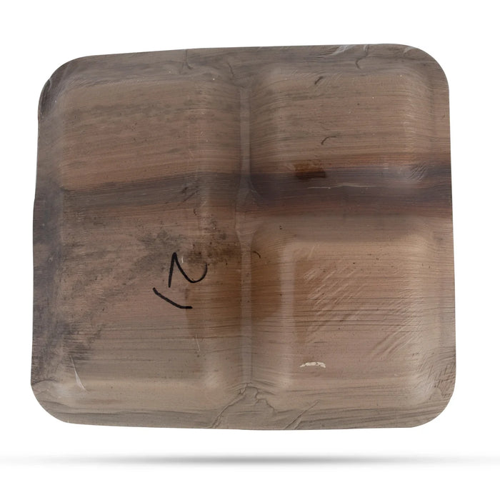 Areca Leaf Plate - UC10ASQP3CP - 10 Pcs Set - Square - 10x10 Inch