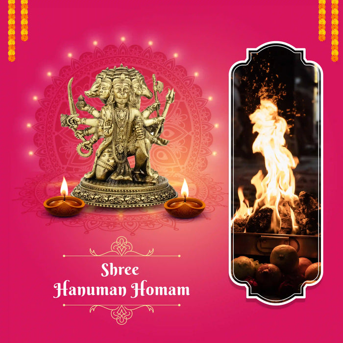 Shree Hanuman Homam | Anjaneya Homam for Strength Courage and Protection