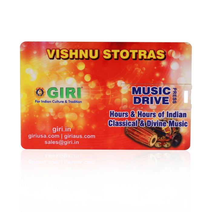 Giri USB - Vishnu Stotras | Vishnu Bhakti/ Pendrive/ Sung by T.S.Ranganathan