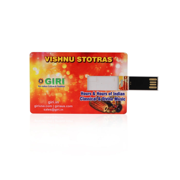 Giri USB - Vishnu Stotras | Vishnu Bhakti/ Pendrive/ Sung by T.S.Ranganathan