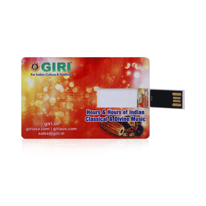 Giri USB - Popular Abhangs - 46 Songs | Music Card/ Sung by Pushpa Anand - Music USB
