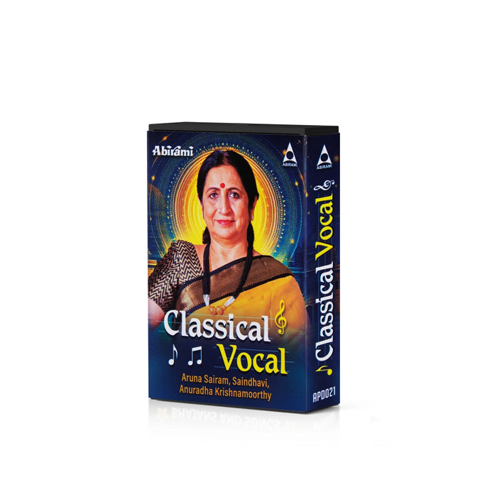 Classical Vocal Music Card | Aruna Sairam, Saindhavi, Anuradha Krishnamoorthy/ Usb Music Stick for Home - Music USB