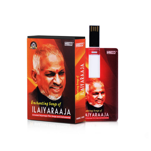 Enchanting Song Of Ilaiyaraaja Music Card | Included Ilaiyaraja Film Song/ Usb Music Stick/ Music Pen Drive - Music USB