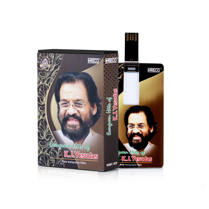 Evergreen Hits Of K. J. Yesudas From Malayalam Films | Music Card/ Music Pen Drive/ Usb Music Stick - Music USB