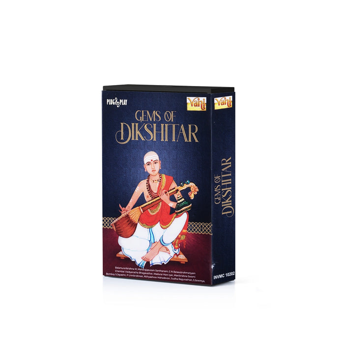 Gems Of Dikshitar Music Card | Music Pen Drive/ Usb Music Stick/ Songs Pendrive for Home - Music USB