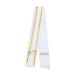White Angavasthiram - 1.80 Mtr | White Angavastram / Jari Border Design Gamcha / Kasavu Shawl for Men - Shawls & Towels