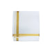 Veshti - 9 x 5 Inches | Jari Border Dhoti / Traditional dhothi / White Colour Vesti for Men / Ethnic wear For Men - Veshti & Dhoti