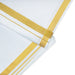 Veshti - 9 x 5 Inches | Jari Border Dhoti / Traditional dhothi / White Colour Vesti for Men / Ethnic wear For Men - Veshti & Dhoti