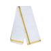 Veshti - 9 x 5 Inches | Jari Border Dhoti / Traditional dhothi / White Colour Vesti for Men / Ethnic wear For Men - Veshti & Dhoti
