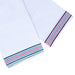 Veshti - 9 x 5 Inches | Border Dhoti / Traditional dhothi / White Colour Vesti for Men / Ethnic wear For Men - Veshti & Dhoti