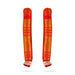 Varalakshmi Hand and Leg Set - 13 x 1.5 Inches | Cloth & Jari Design Hastam Padham for Deity Decor - Deity Jewellery & Vastra Sets