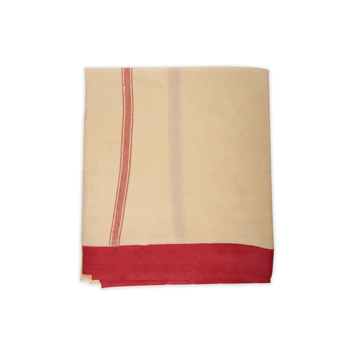 Veshti - 9 x 5 Yards | Cotton Dhoti/ Naar Madi Veshti/ Vesti for Men