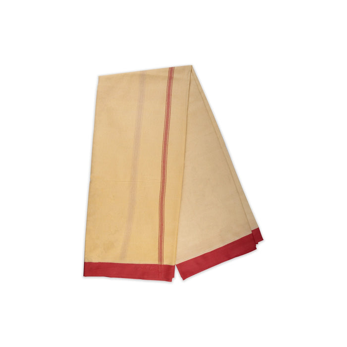 Veshti - 9 x 5 Yards | Cotton Dhoti/ Naar Madi Veshti/ Vesti for Men