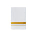 White Veshti - 2 Mtr | Gold Jari Border Dhothi / White Vesthi / Dhoti for Men / Traditional Vesti - Veshti & Dhoti