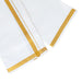 White Veshti - 2 Mtr | Gold Jari Border Dhothi / White Vesthi / Dhoti for Men / Traditional Vesti - Veshti & Dhoti