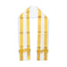 Readymade Panchakacham With Angavastram - 38x 40 Inches | Jari Design Grey Colour Dhoti And Towel for Men - Veshti & Dhoti
