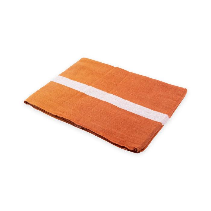 Kavi Towel - 32 x 72 Inches | Kavi Thorthu/ Kasavu Shawl/ Angavastra for Men