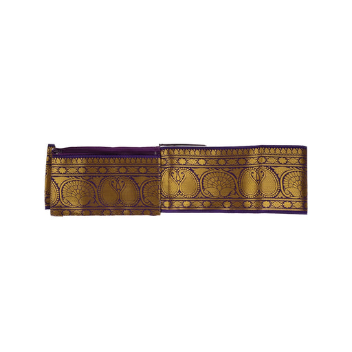 Belt Border Iyer Belt Plain - 1.3 Mtr | Waist Belt / Dhoti Belt / Jari Border Waist Belt for Men - Ethnic Wear Accessories