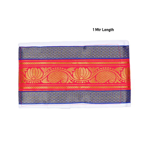 Dhoti Belt - 1 Mtr | Jari Design Veshti Belt/ Waist Belt for Men - Bags & Pouches