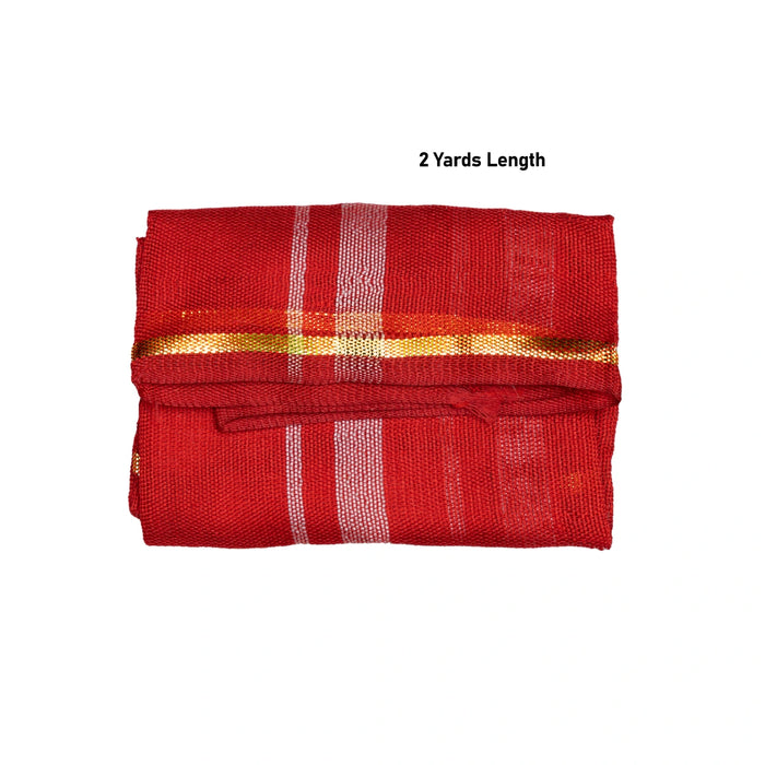 Swami Vastra - 2 Yards | Bhagwan Dress / God Dress / Vastra for Deity - Bhagwan Vastra