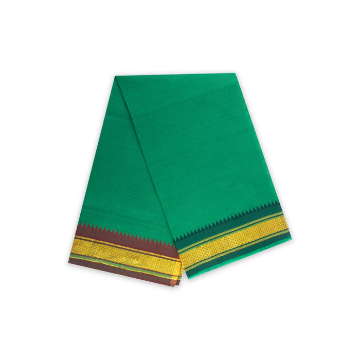 Angavastram - 1 Mtr | Towel/ Mla Border Thundu for Men/ Assorted Colour - Shawls & Towels