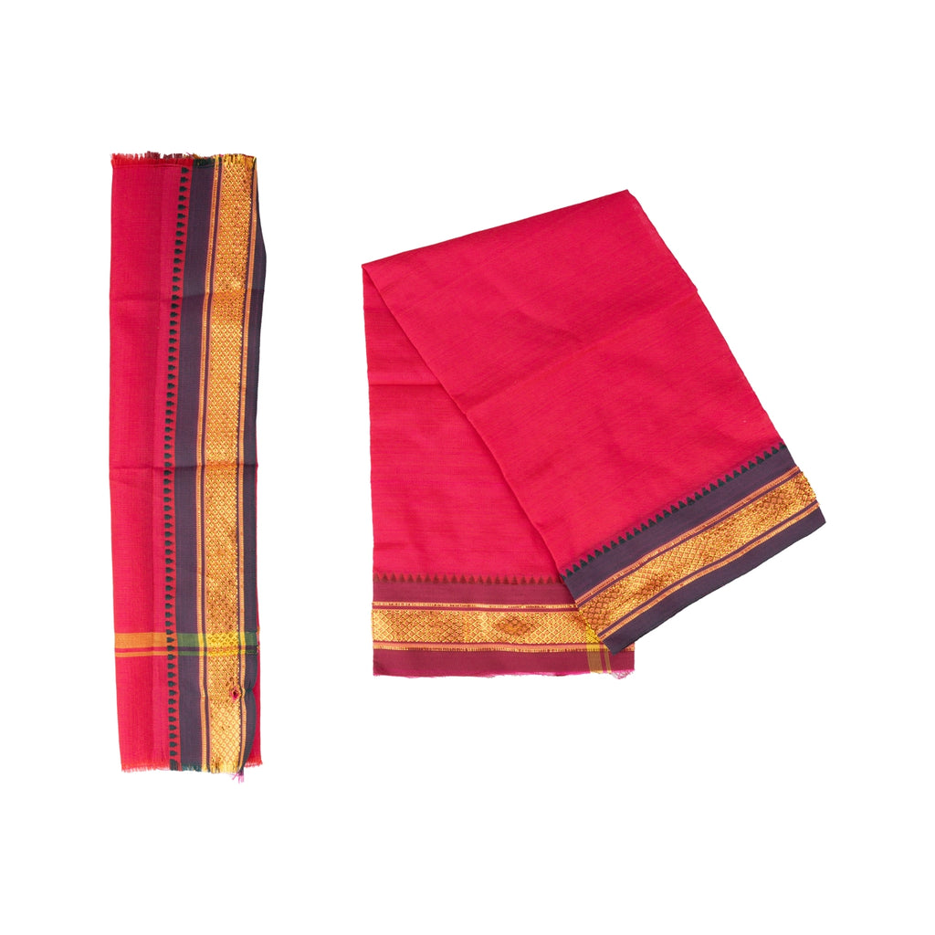 Vinayakar Vastra Set - 28 x 20 Inches | Swami Vastram/ Angavastra/ God Clothes for Deity