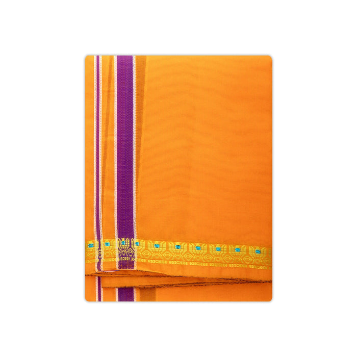 Navagraha Vastram - 1.5 Mtr - Rudraksha Border | Navagraha Cloth Set/ Navagraha Colour Clothes for Deity - Bhagwan Vastra