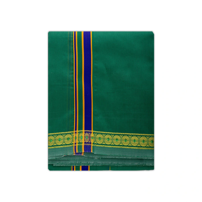 Navagraha Vastram - 1.5 Mtr - Rudraksha Border | Navagraha Cloth Set/ Navagraha Colour Clothes for Deity - Bhagwan Vastra