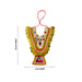 Muthangi - 10 x 6 Inches | Necklace/ Jewellery for Deity - Neck & Body Accessories