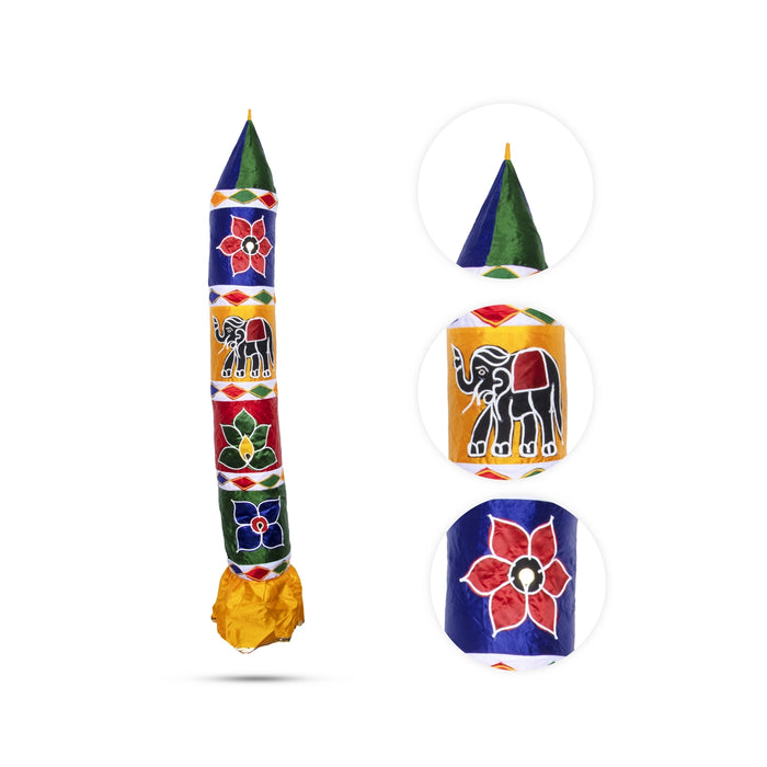Thombai Pair - 6 Feet | 2 Pcs/ Satin Temple Thombai / Decorative Thombai / Traditional Thombai for Decoration